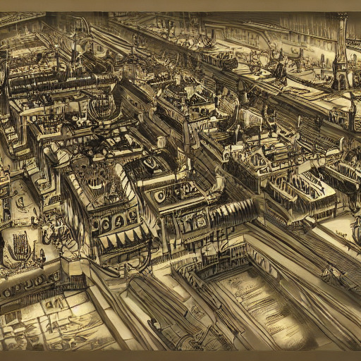 Steampunk Paris in 1900 (2)